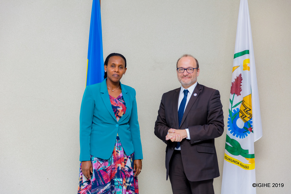 Minister Uwera and Mr. Rioux both look forward to increased partnerships particularly through development cooperation