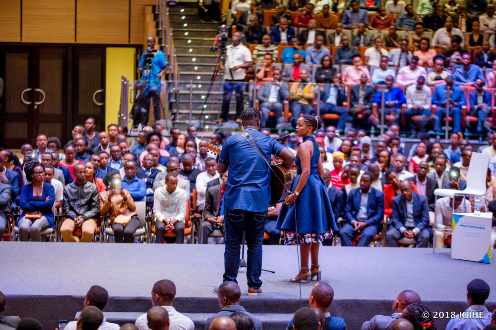 Malaika Uwamahoro share her lyrical commentary on Youth at the Session