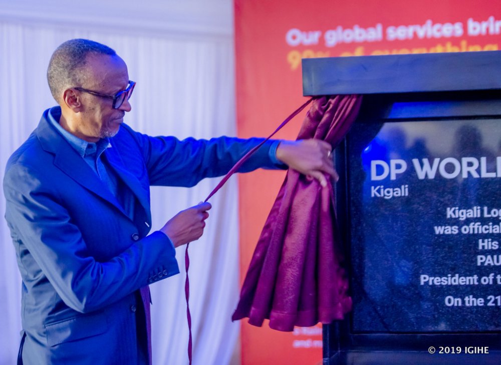 President Paul Kagame inaugurated the Kigali Logistics Platform facility in Masaka,