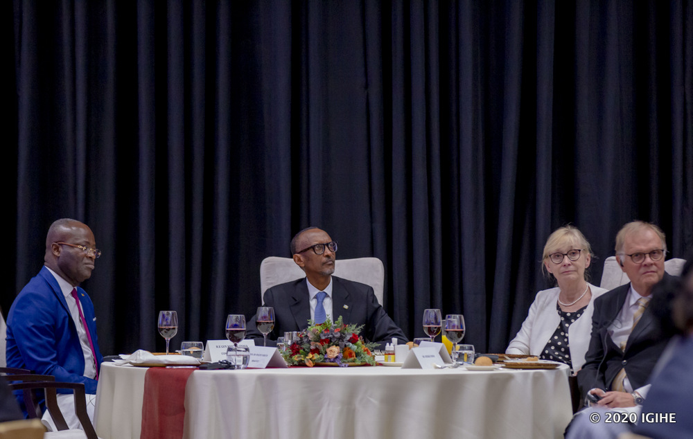President Kagame said that the integration between communities does not happen automatically.