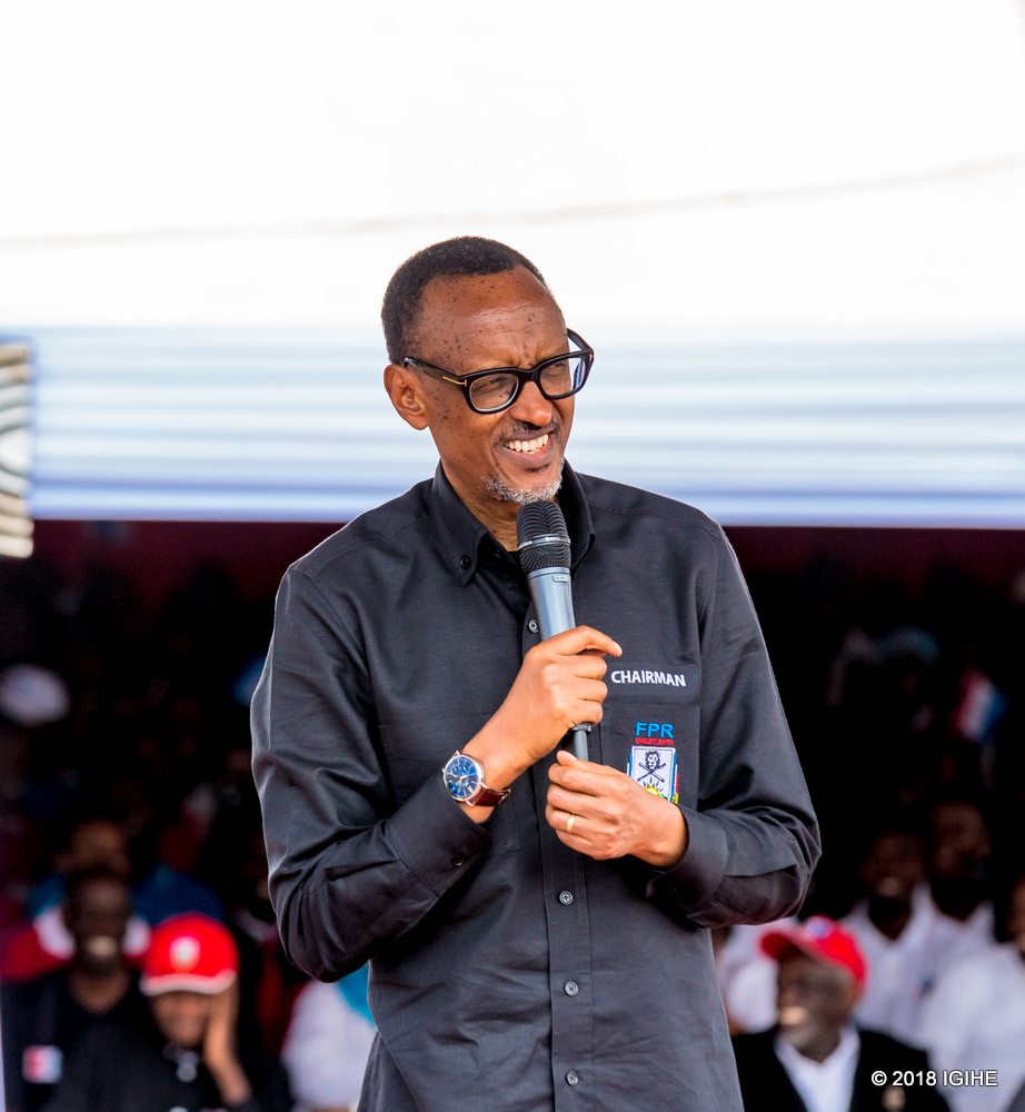 Citing a lion as the RPF emblem, the Head of State said the beast is a good example of self-esteem and protection