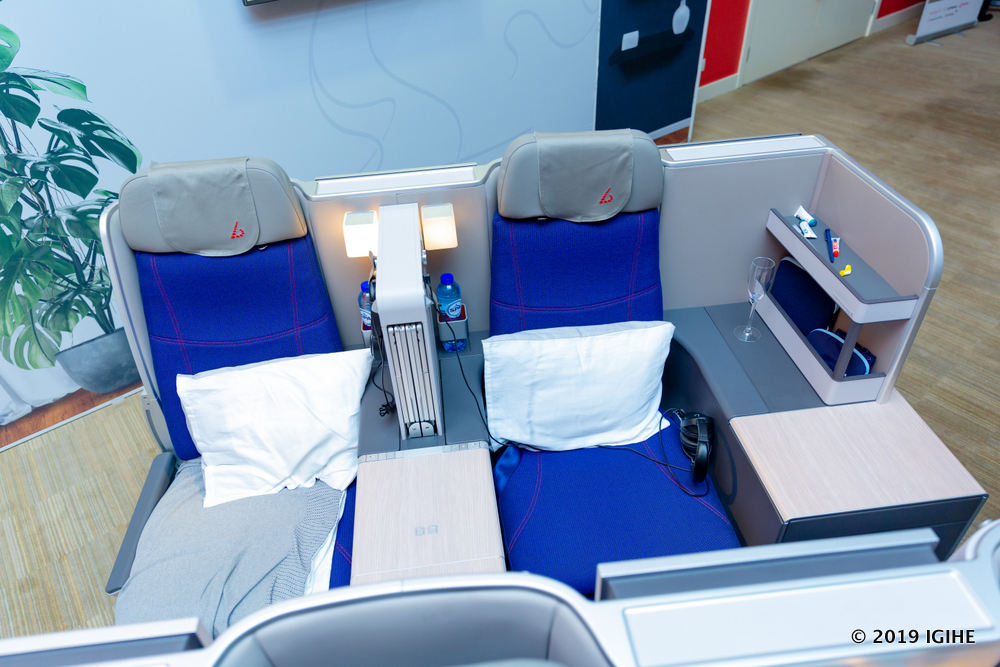 The exhibition of new seats is part of a restructuring that will see Brussels Airlines passengers onboard enjoying improved service delivery, comfortable seats and more.