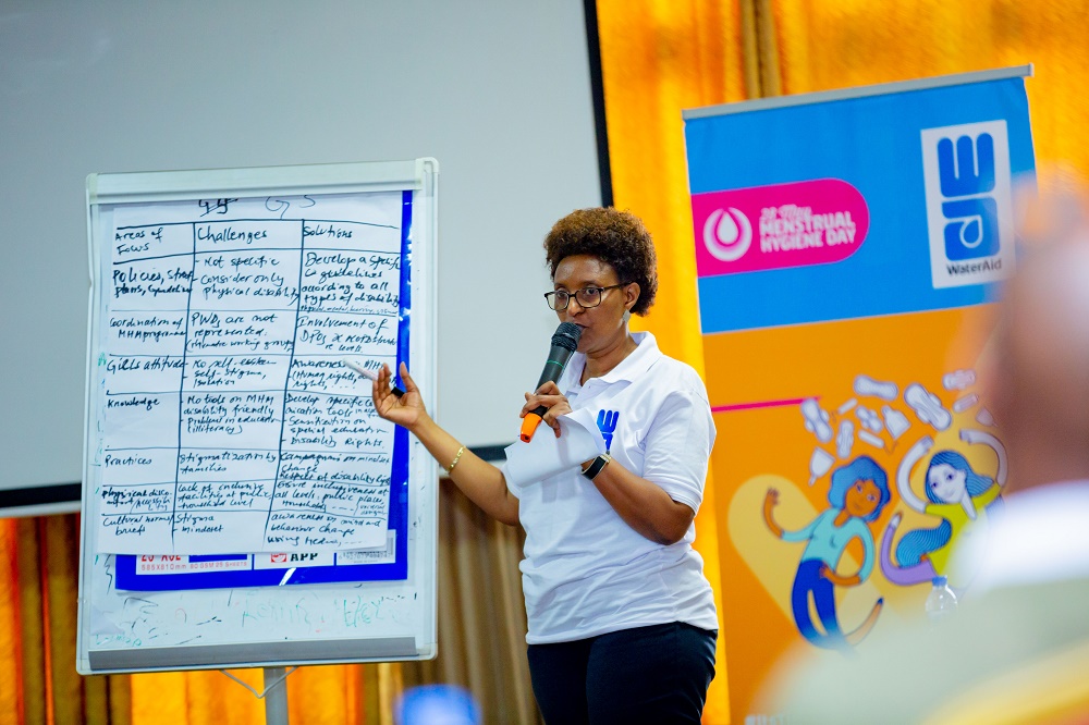 The discussions focused on how women and girls can access pads at an affordable price