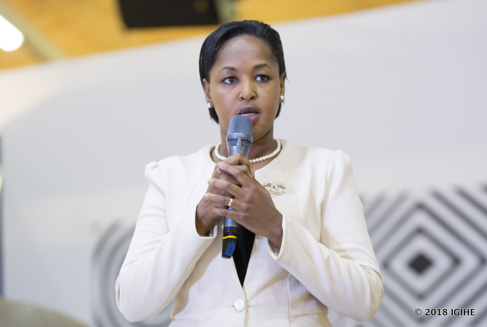 Minister of Youth, Rosemary Mbabazi launched the project