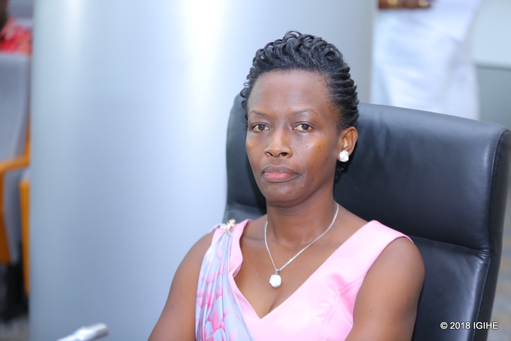 Marie Chantal Rwakazina has been elected the new City of Kigali (CoK) mayor 