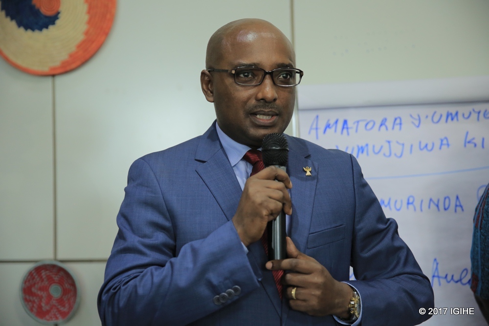 Former City of Kigali Mayor, Pascal Nyamulinda