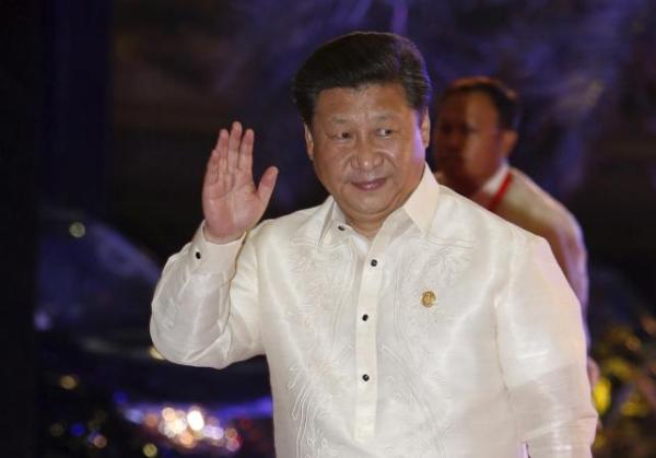 Chinese President Xi Jinping, in the capital city of Manila, Philippines November 18, 2015.