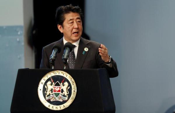 Japan Prime Minister Shinzo Abe said 67 per cent of the previous funds that his country had pledged to Africa had already been put to use in various projects.