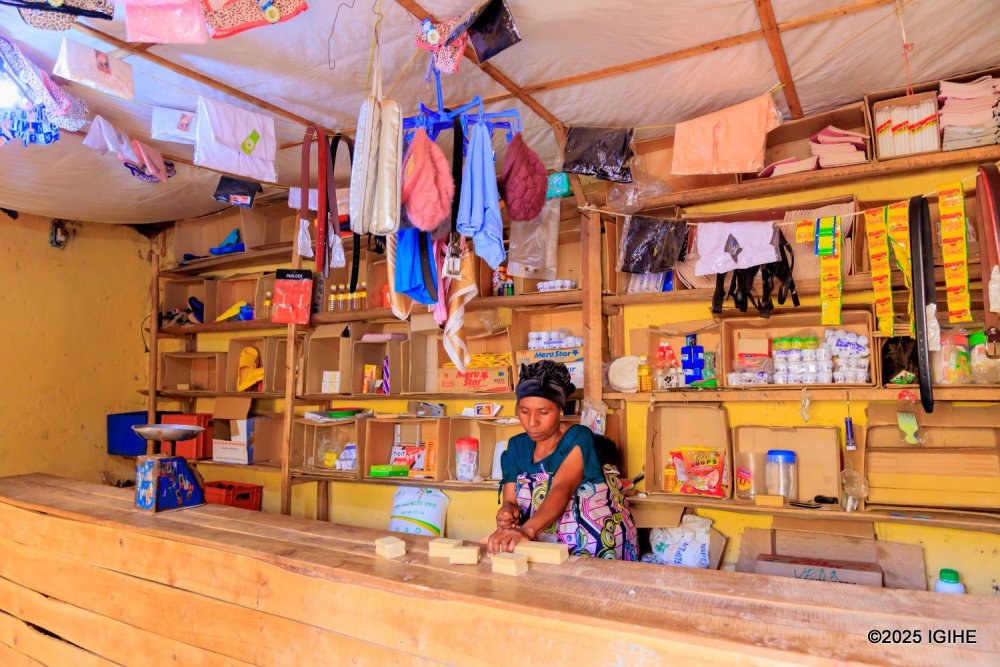 Vestine, a businesswoman, said she has accumulated wealth valued at over 12 million Rwandan francs thanks, to Spark Microgrants