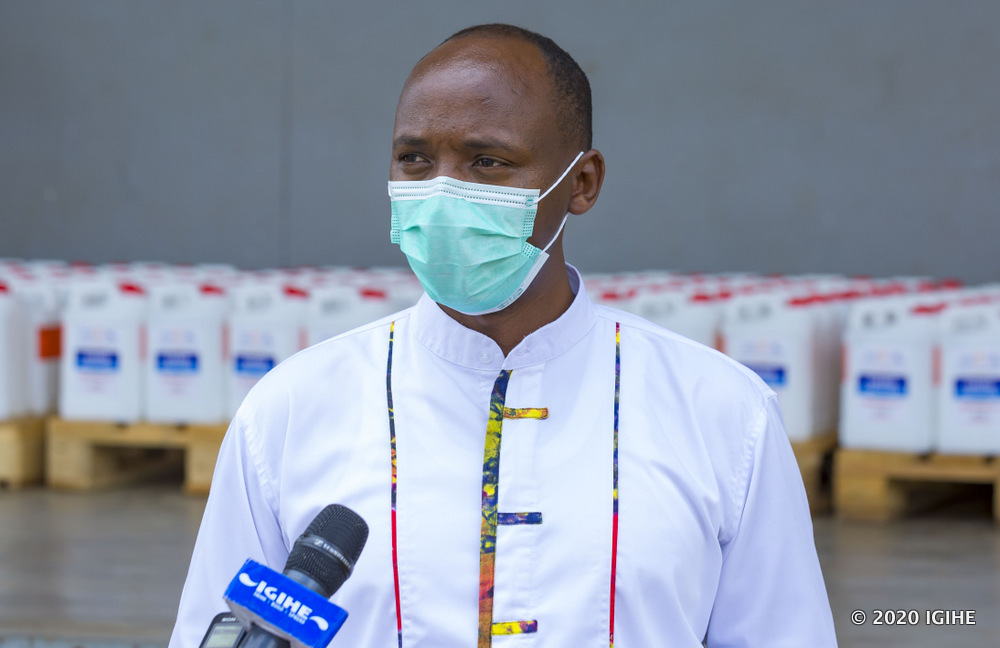 The Director General of Rwanda Biomedical Centre (RBC), Dr Sabin Nsanzimana during a past interview. 
