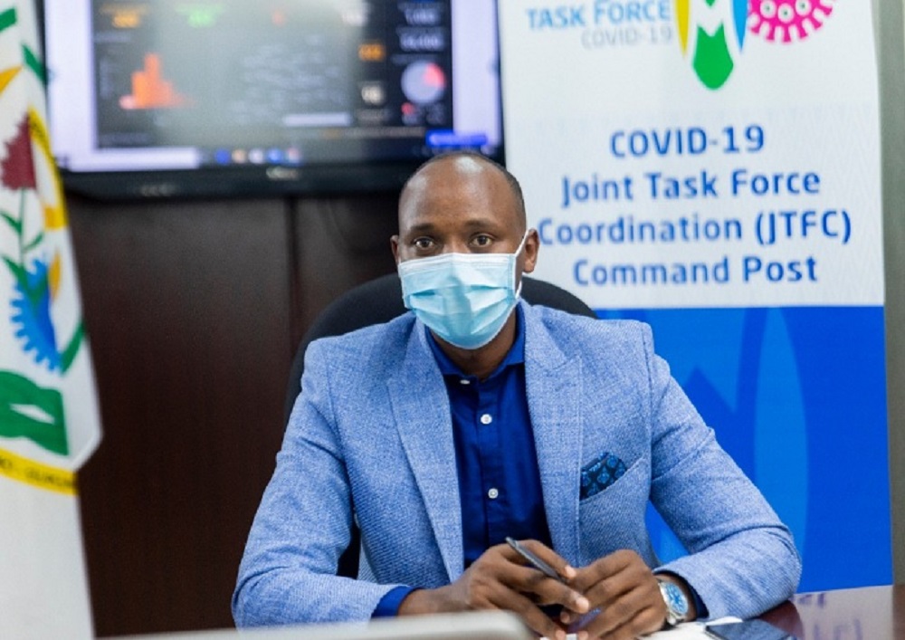 The Director General of RBC, Dr Sabin Nsanzimana 