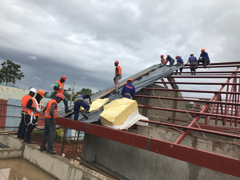 Safintra Rwanda has started provising complete roof solutions