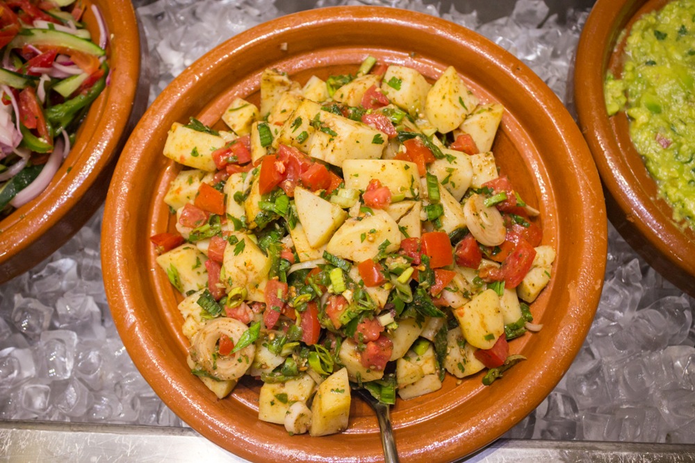 Salads with a tastefull Indian flavour