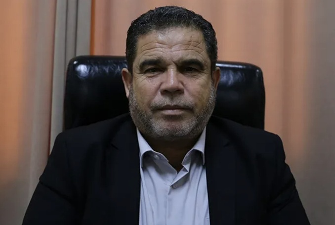 Senior Hamas leader Salah al-Bardawil was killed along with his wife in an Israeli airstrike that targeted his tent inside a camp for displaced persons west of Khan Younis, in the southern Gaza Strip, on Sunday, March 23, 2025.