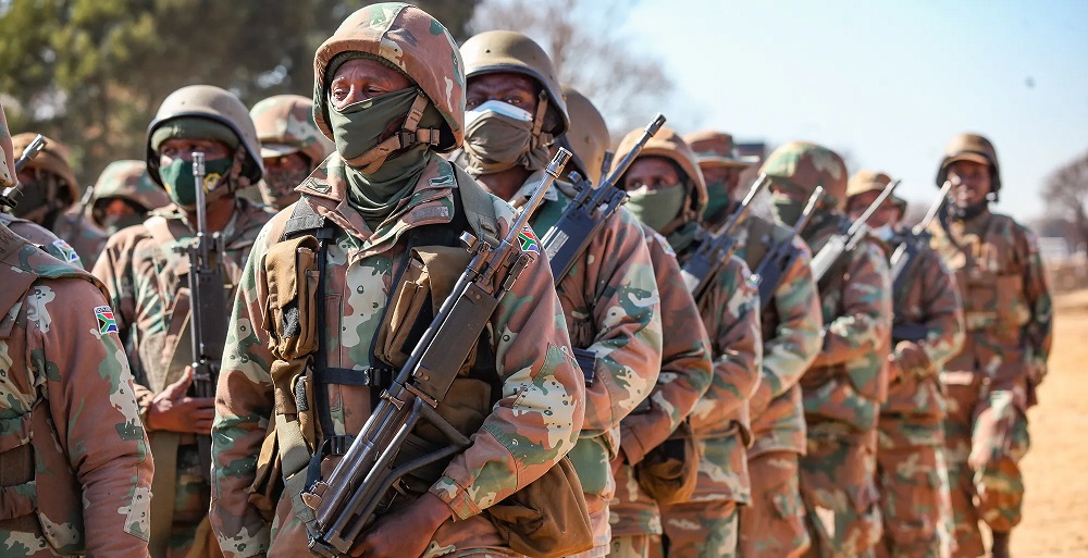South African forces are reportedly working alongside the Congolese Army's coalition including the FDLR, a terrorist group formed by remnants of the perpetrators of the 1994 Genocide against the Tutsi in Rwanda.