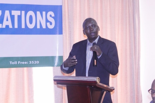 Munyamariza Eduard, the chairperson of Rwanda Civil Society Platform