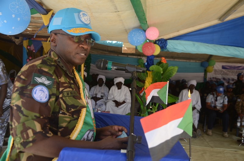 Force commander Lt Gen Leonard M. Ngondi advised the students of this school to make full use of the facility to acquire education so to aspire to a better future
