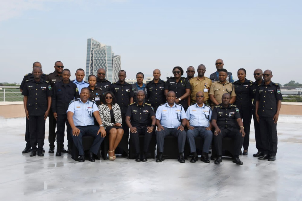 Police senior command students are in Botswana for a week-long external study tour.