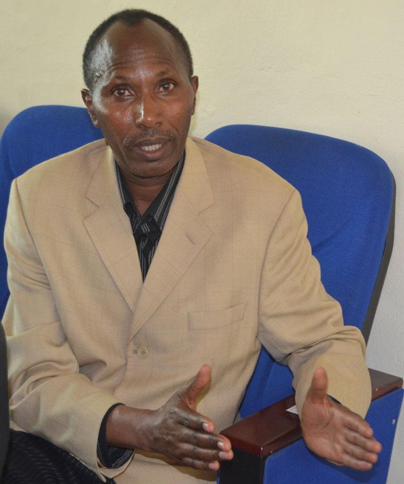 Siméon Sebatukura, a lecturer in University of Rwanda