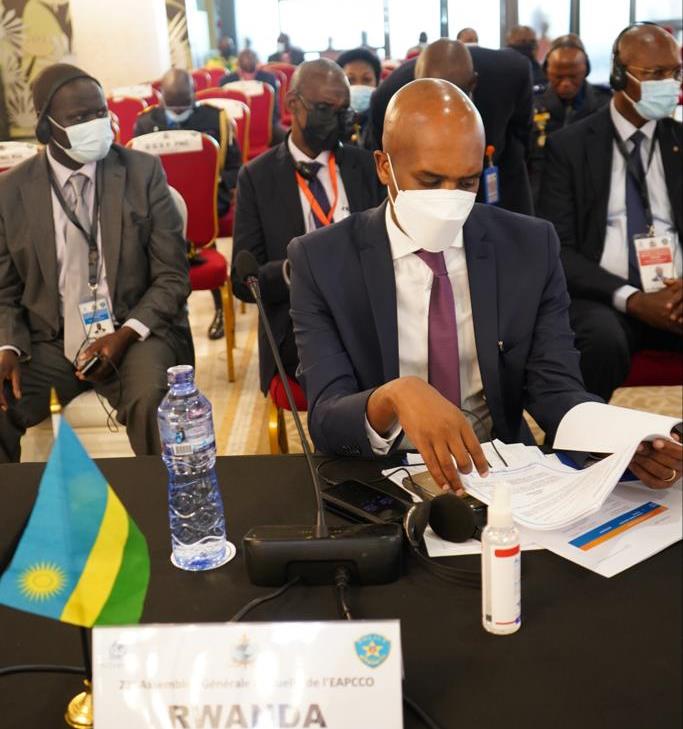 The Minister of Justice and Attorney General, Dr. Emmanuel Ugirashebuja, on Friday, October 15, attended the 23rd Eastern Africa Police Chiefs Cooperation Organization. 