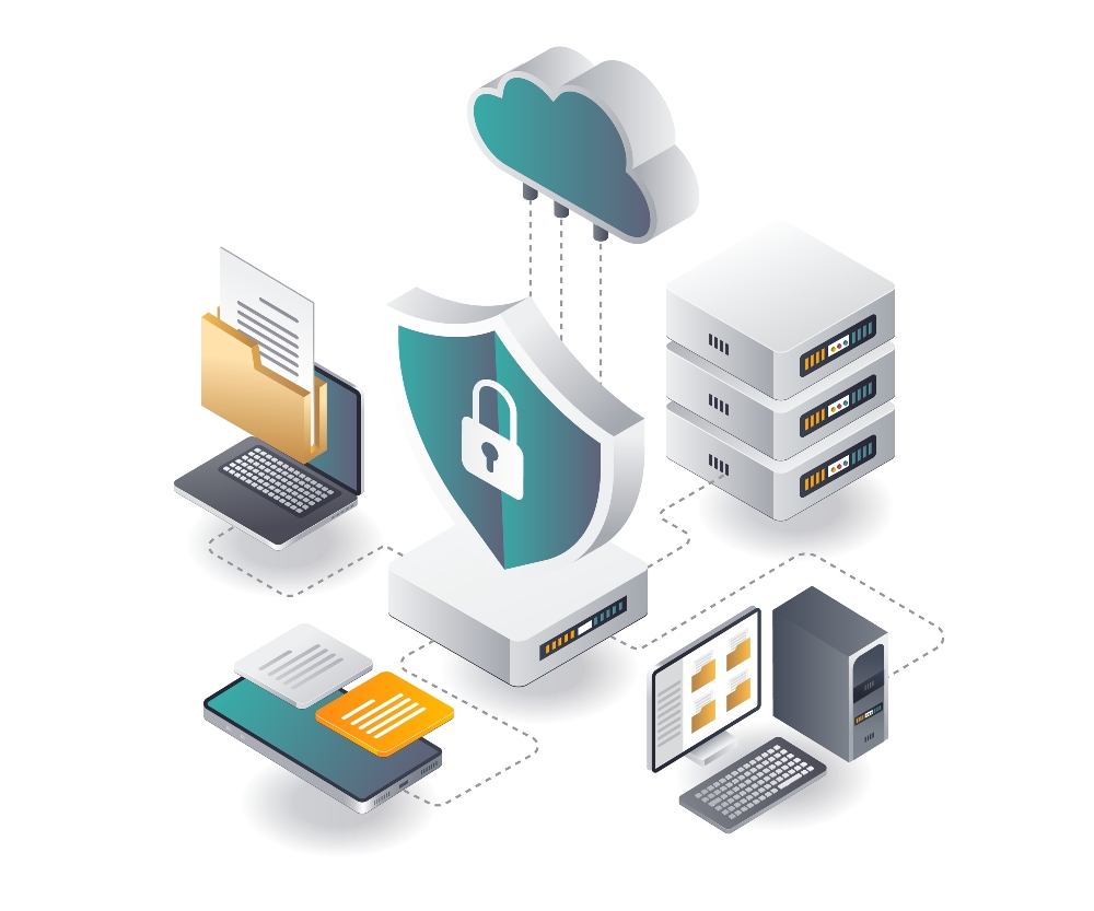 Businesses can guard against against DDoS attacks by purchasing a service that can act as a barrier to any attempt to overload their network with traffic.