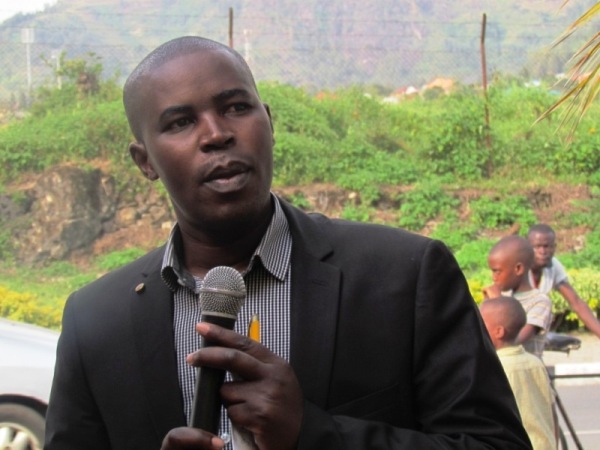 The mayor of Rubavu district, Sinamenye Jeremie