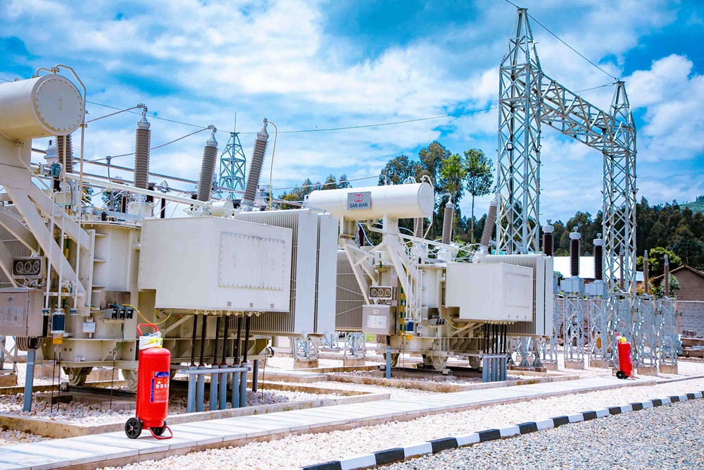 A power substation launched recently in Nyabihu District. 