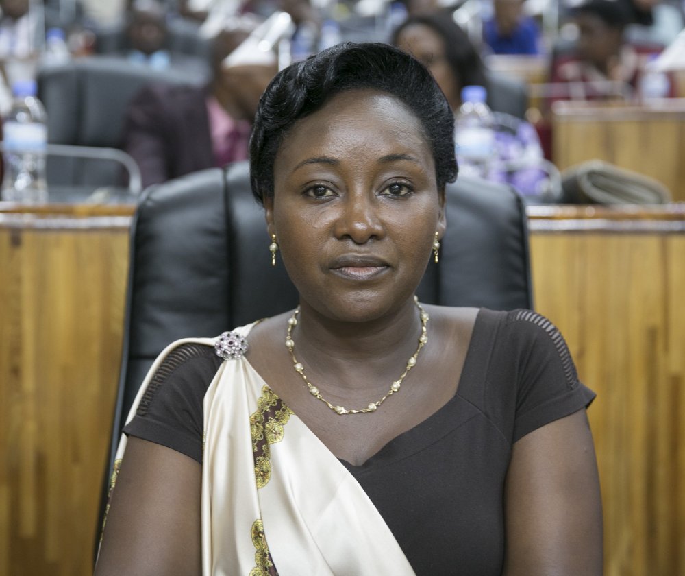 Amb. Solina Nyirahabimana, formerly State Minister at the Ministry of Justice