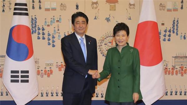 Abe has sought talks with Park amid a push by the United States for Japan and South Korea to improve relations