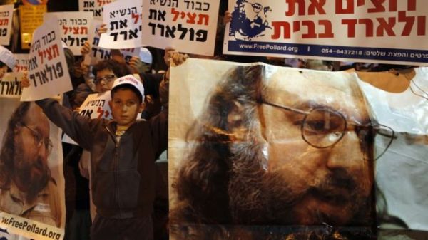 Jonathan Pollard was jailed for life for passing classified documents to Israel