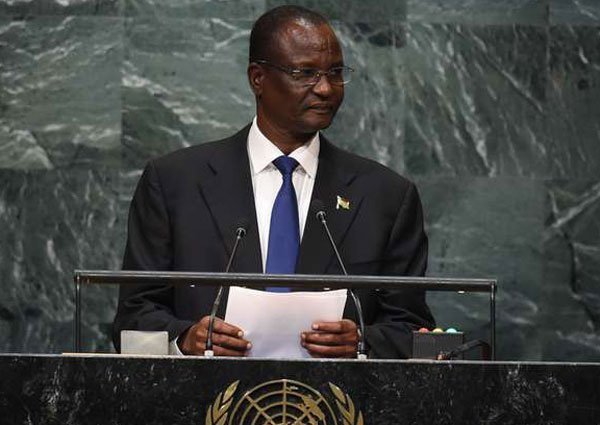 South Sudan Vice-President Taban Deng Gai addresses the 71st session of the United Nations General Assembly at the UN headquarters in New York on September 23, 2016. Mr Deng told the Associated Press that Dr Machar is welcome to return to the country.