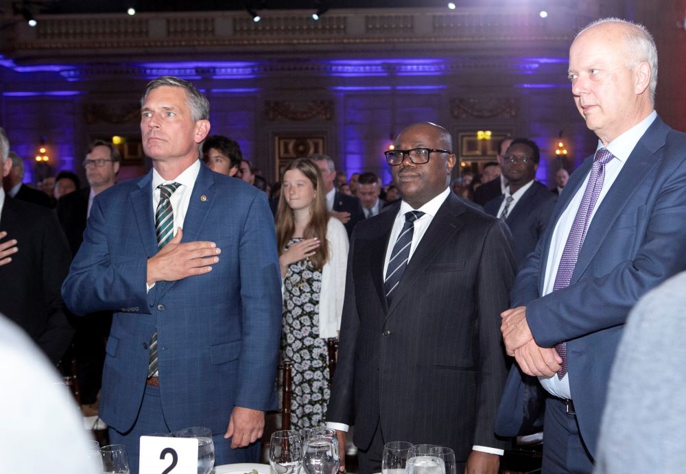 The event held on October 28, 2025, in Washington, D.C, brought together various leaders and conservationists, to celebrate global initiatives in wildlife protection and ecosystem preservation.
