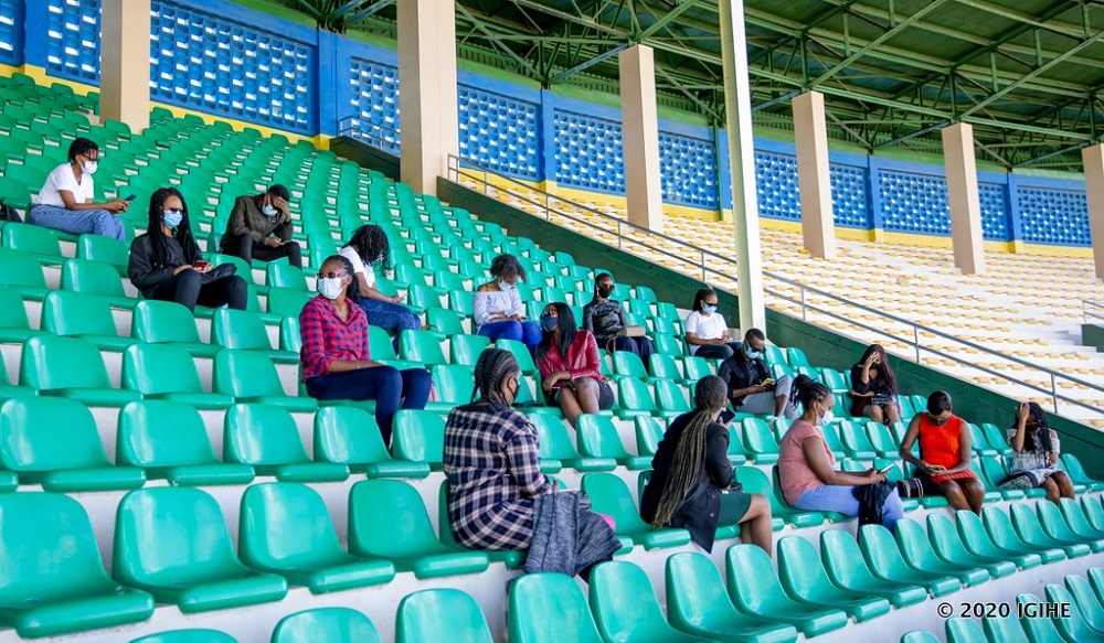 At Amahoro stadium, the 16 violators were enlightened on the pandemic, Government directives meant to prevent further coronavirus spread but also fined accordingly.