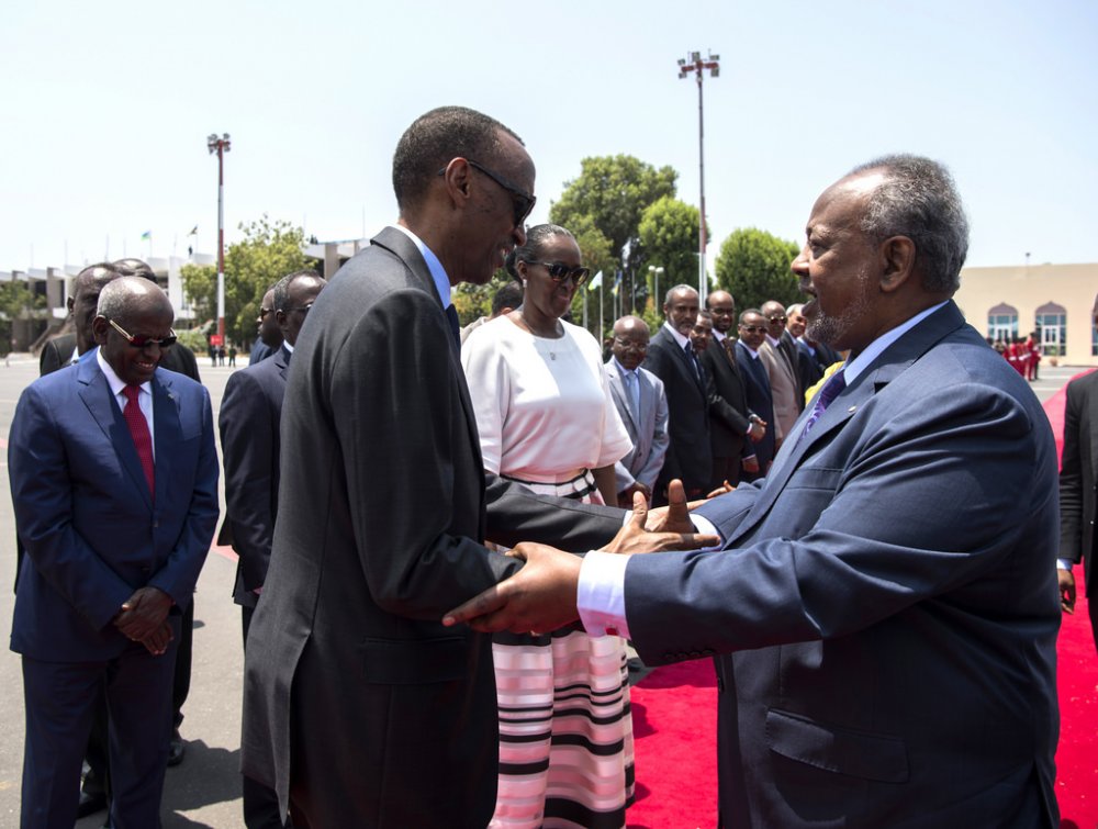 President Kagame had a state visit in to the Republic of Djibouti on 19th April 2017