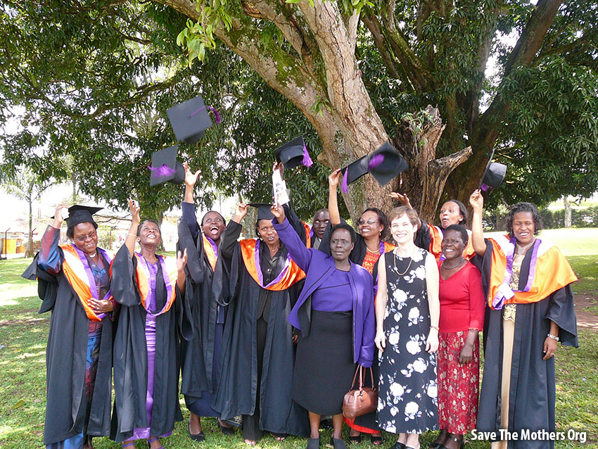 Save the Mothers graduates.