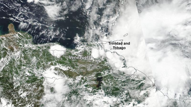 Tropical Storm Bret bears down on the island of Trinidad and Tobago
