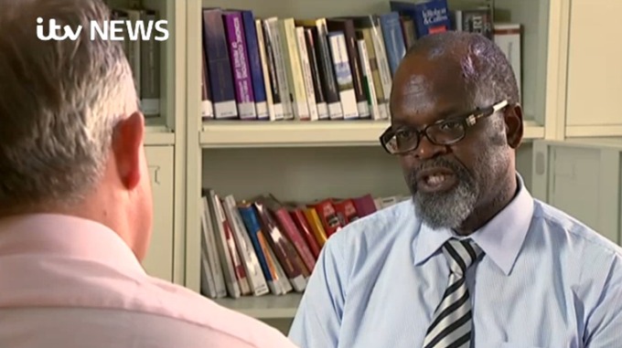 Jean Kambanda interview with ITV in July 2015.