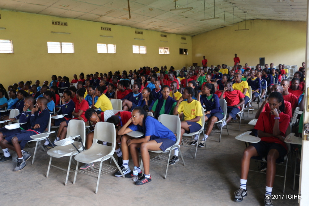Glory Secondary School students