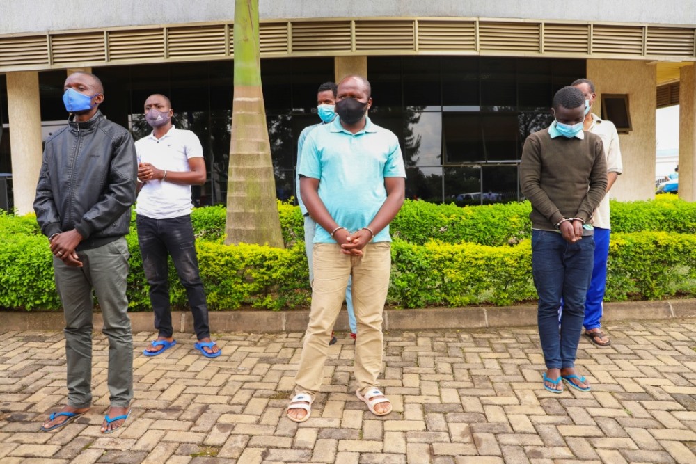 Suspected pharmaceutical thieves. Photo RNP