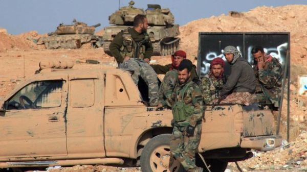 Syrian government forces launched an offensive in Aleppo province last month