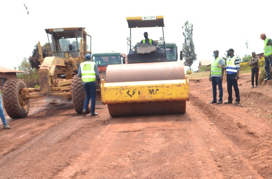 The construction of 35-kilometer tarmac road is underway in Ngoma. 