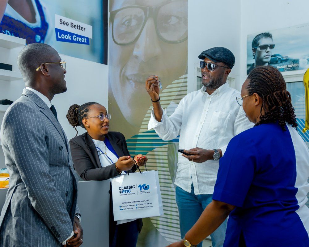 Since its founding in 2015, Classic Optic has become a leading name in Rwanda’s optical eyewear industry.