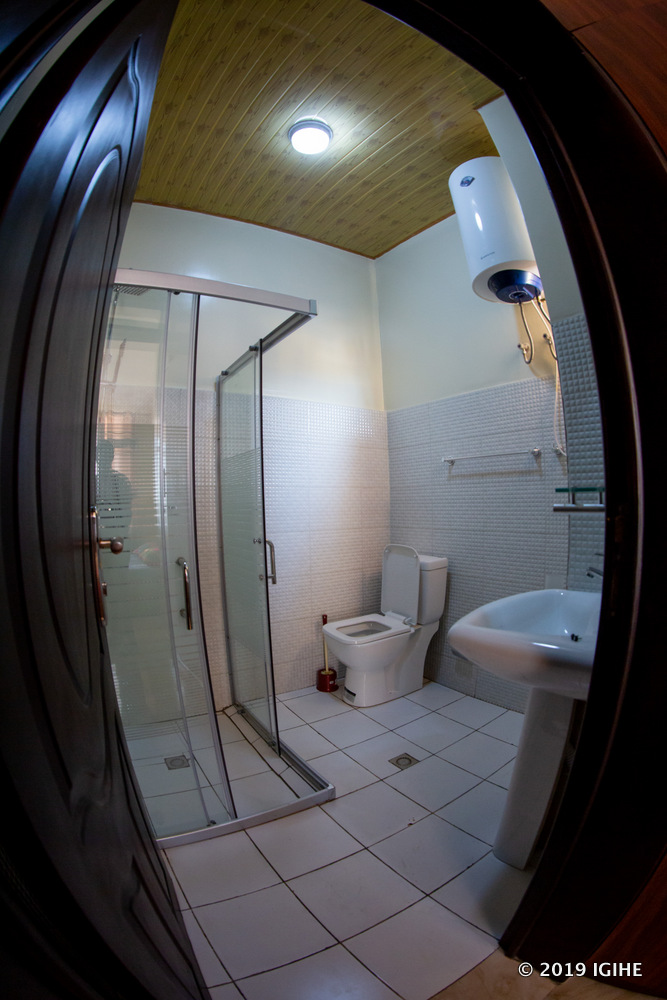The bathroom
