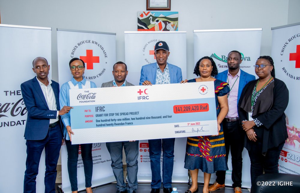 The Coca-Cola Foundation has donated Rwf140 million to strengthen COVID-19 response in Rwanda. 
