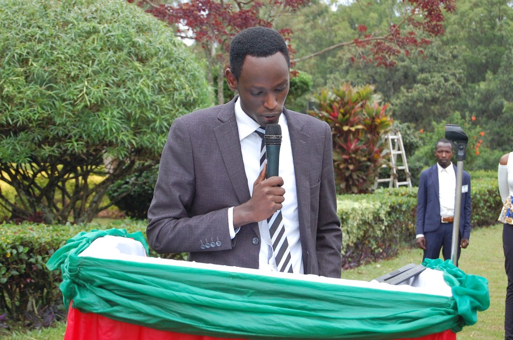 The Coordinator of AERG Huye Campus, Josue Niyomutabazi