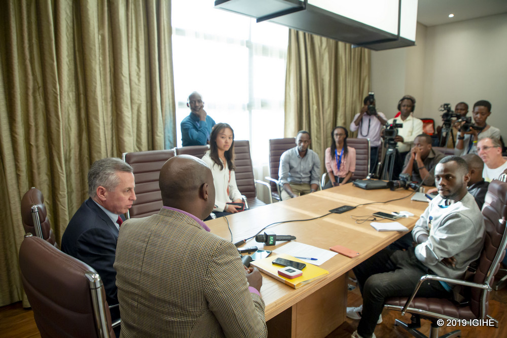 The activity was held at Kigali Marriott Hotel