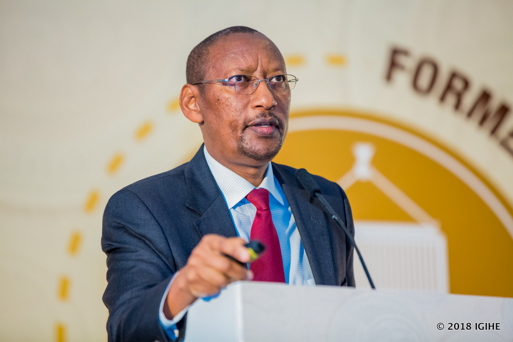 The Governor of the National Bank of Rwanda and Chairman of the Financial Stability Committee, John Rwangombwa