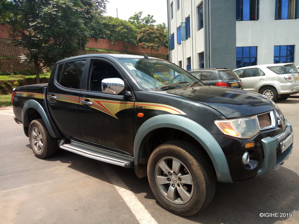 The vehicle was stolen from Kenya, sold to DRC and it was later intercepted at DRC-Rwanda border before it was today handed back to Kenya