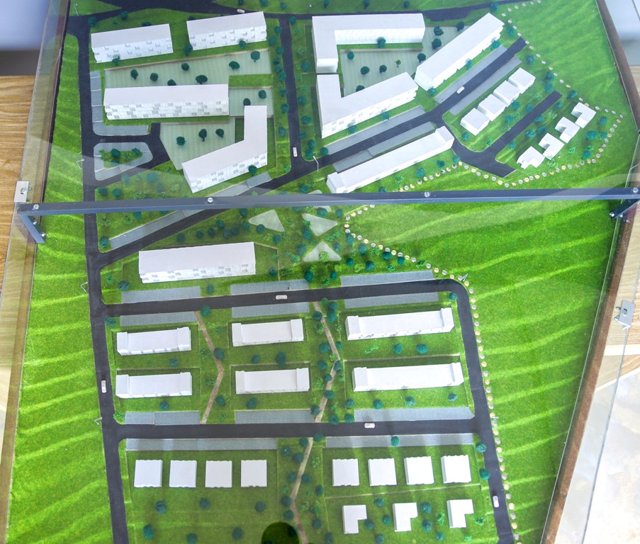 The view of the project in Masaka