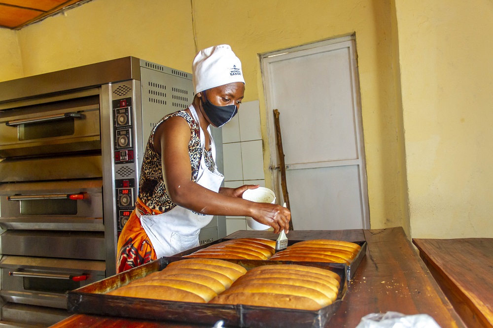 The Women’s Bakery supports women above 25 years of age, who never had a chance to get employed.
